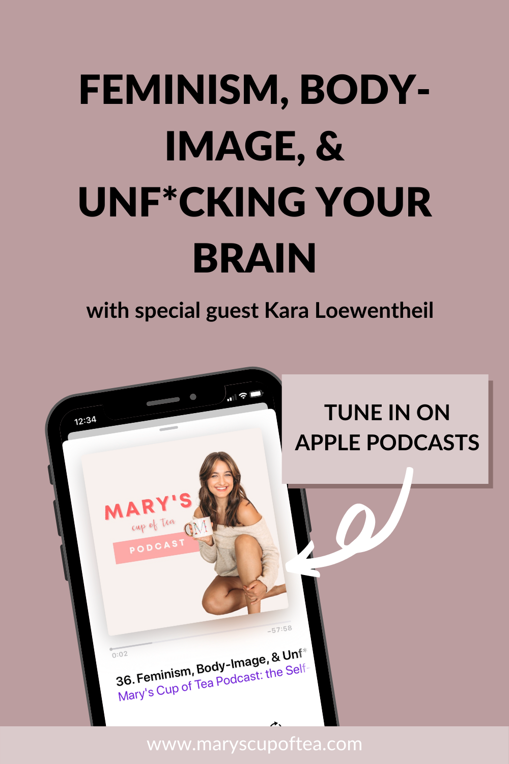 Are you ready to improve your body image, unfuck your brain, and be the bad-a** feminist you know you are? Then you HAVE to listen to this podcast interview with Kara Loewentheil of the Unf*ck Your Brain Podcast! Tune in on Apple Podcasts on by clicking through.